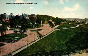 Maine Portland Western Promenade 1914