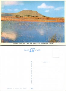 Galway, Ireland - Mountain, Moor, and Lake near Maam Cross, Connemara