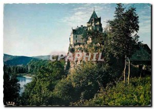 Modern Postcard Chateau de Montfort Destroyed and rebuilt four fools in four ...