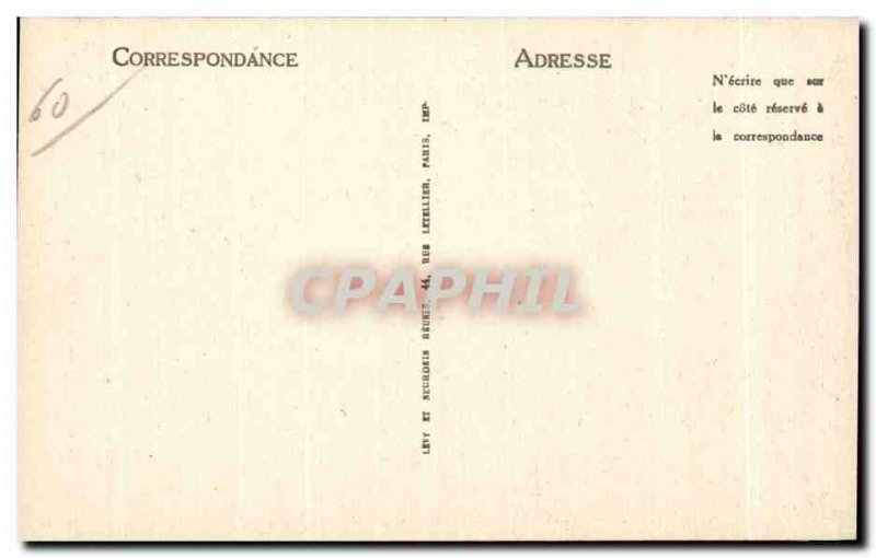 Old Postcard Saint Germer (Oise) Abbey Church (low score)