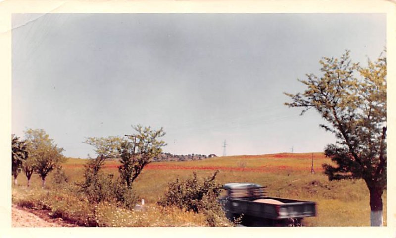 Grain Fields Toledo Spain Non Postcard Backing 