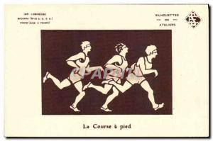 Old Postcard Athletics Race walking