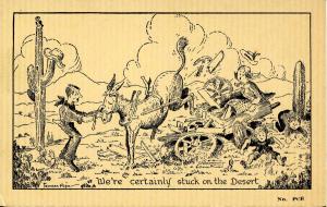 Comic - Stuck on the Desert.   *Artist: Truman Heim
