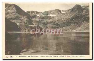 Old Postcard Bagneres de Bigorre Lake Bieu