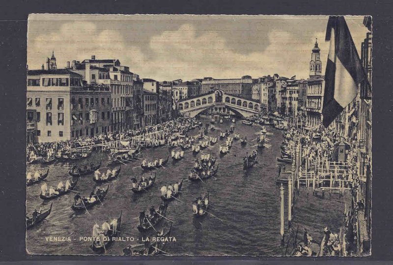 Ca 1919 ITALY-VENEZIA  PONTE DI RIALTO-LAEGATA