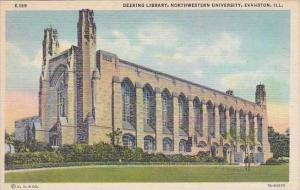 Illinois Evanston Deering Library Northwestern University