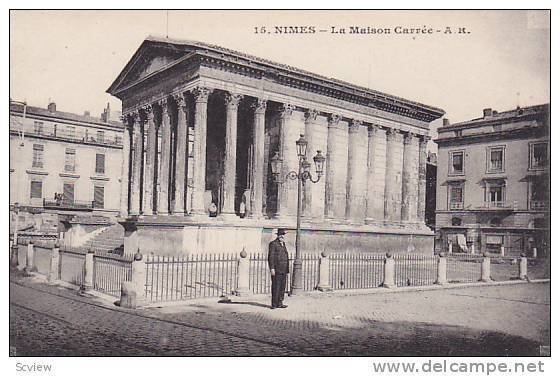 NIMES, La Maison Carree, Gard, France, 00-10s