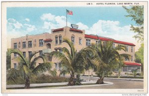 Hotel Florida, LAKE WORTH, Florida, 1910-1920s