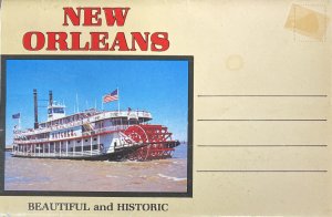 New Orleans French Quarter Lousiana Souvenir Postcard Book  11 Photos