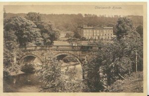 Derbyshire Postcard - Chatsworth House - Ref TZ10009