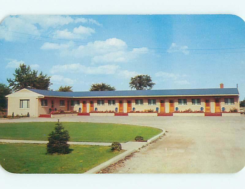 Unused 1950's CADILLAC MOTEL IN WINDSOR Ontario ON CANADA s4202@