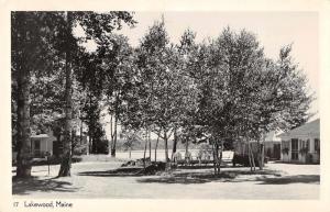 Lakewood Maine Scenic View Real Photo Antique Postcard J61348