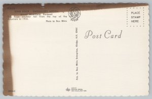 Mt Mansfield Vermont~King Rock~Smugglers Notch~Vintage Postcard