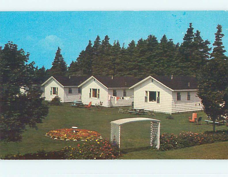 Unused Pre-1980 MACLAUCHLANS MOTEL COTTAGES Stanhope Beach PE o0288