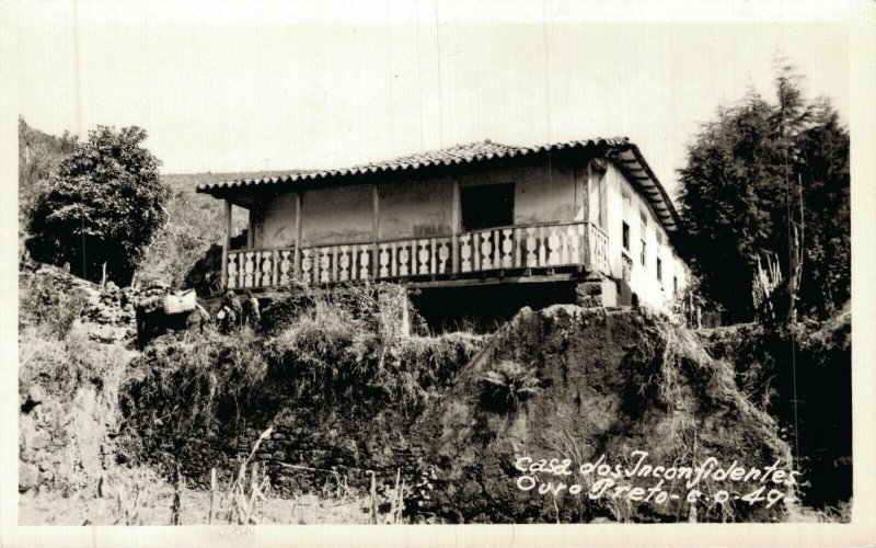 Brazil Ouro Preto Casa dos Inconfidentes RPPC 06.96