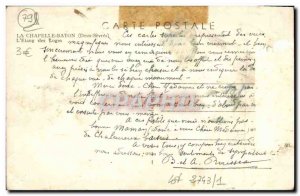Postcard Old Chapel Baton L & # 39Etang Des Loges