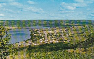 Canada Aerial View Peace River Alberta