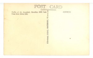 VT - Mt. Mansfield. Viewed from Edson Hill   RPPC