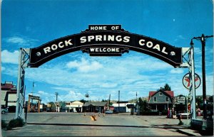 Rock Springs Southwestern Wyoming Postcard PC91