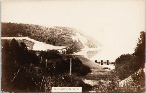 Blomidon NS Nova Scotia Unused Real Photo Postcard E89