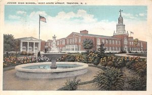 Junior High School, West State Street in Trenton, New Jersey