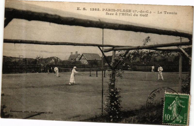 CPA PARIS-PLAGE - Le Tennis face a l'Hotel du Golf (267958)