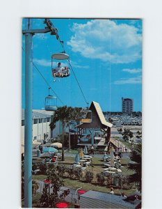 Postcard The Sky Ride Ocean World Fort Lauderdale Florida USA