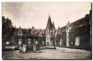 Old Postcard Rochefort en Terre (Morbihan) Le Chateau Court