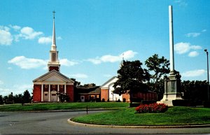 Massachusetts Swampscott View Of Monument Avenue With First Congregational Ch...