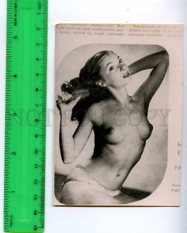 213219 semi-nude girl russian photo miniature card