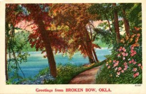 Oklahoma Greetings From Broken Bow