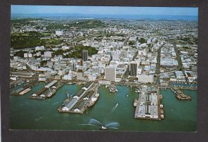 NZ Waterfront Auckland New Zealand nr Australia Postcard City Center View