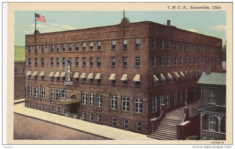 ZANESVILLE, Ohio, 1900-1910's; Y.M.C.A. Building