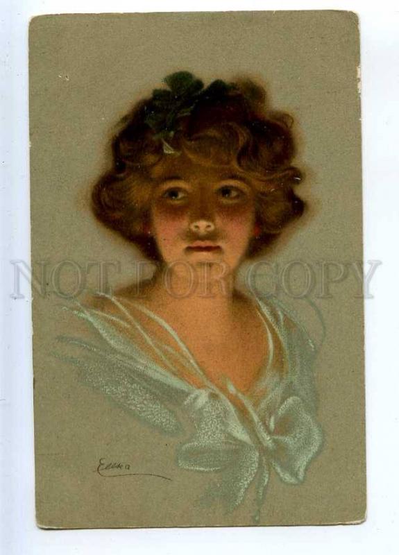 233559 Illuminated Lady BELLE by ELLKA vintage VIENNE MUNK 400