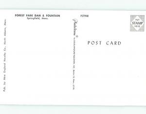 Pre-1980 DAM SCENE Springfield Massachusetts MA G6322@