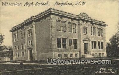 Wilsonian High School in Angelica, New York