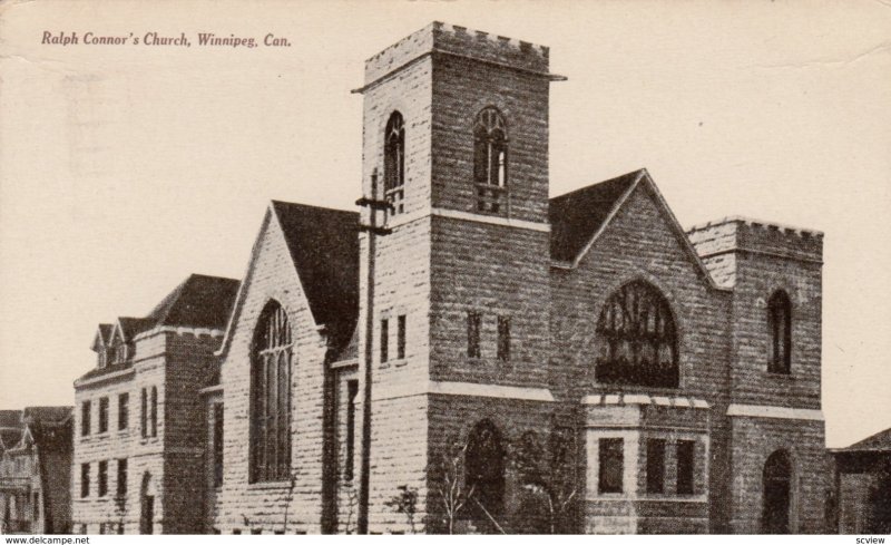 WINNIPEG , Manitoba , Canada , 1918 ; Ralph Connor's Church