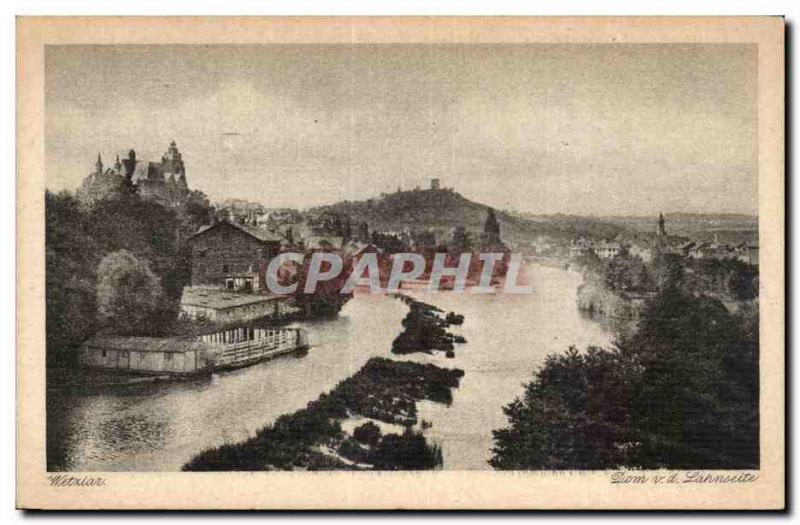 Old Postcard Wetzlar Dom vd Mahnseite