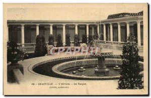 Old Postcard Deauville L & # 39atrium The Basin