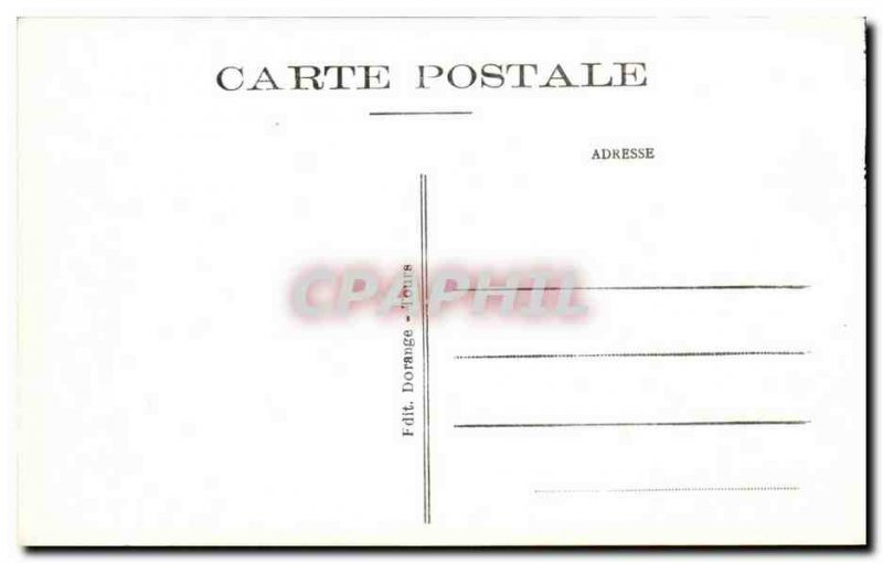 Cheverny Old Postcard The castle