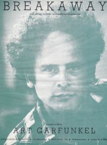 Breakaway Art Garfunkel 1970s Sheet Music