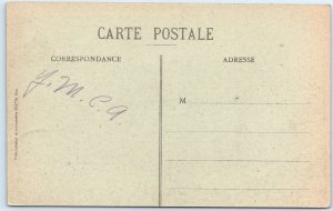 c1910s Nice, France Sunset Promenade des Anglais Palm Trees Beachfront Dome A355