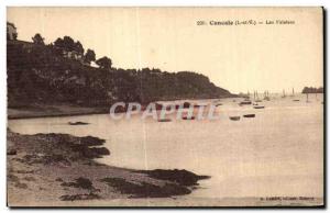 Old Postcard Cancale Cliffs