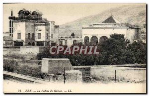 Old Postcard Fez The Palais Du Sultan