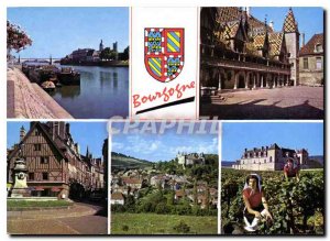 Postcard Modern Burgundy