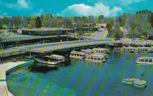 Florida Silver Springs Tree Top View Of Boat Docks