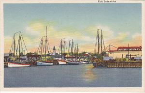 Fishing Boats At Dock