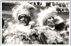 c1950s Asmara Ethiopia Fancy Tigrayans RPPC Men Gala Costume Lusvardi Photo A327