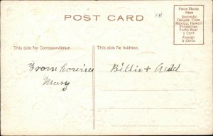 Christmas Cherub & Bells Gold Background Nicely Embossed c1910 Vintage Postcard