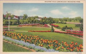 Minnesota Rochester Soldiers Field Looking East 1941